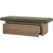 Gemma Green Storage Bench